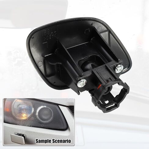 uxcell 1 Pair Front Left Right Headlight Washer Nozzle Replacement Headlamp Cleaner Cleaning Sprayer Jet for Lexus RX330 Base 2005 in Saudi Arabia