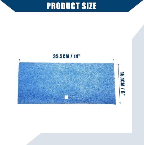 6"x14" Rv AC Air Filter for Coleman Air Conditioner AC 101G / RV Air Conditioner Filters/Durable / 2 Pcs Blue in Saudi Arabia
