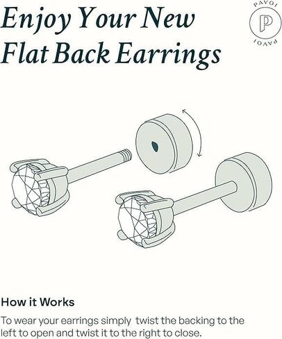 PAVOI 14K Gold Plated Dainty Flat Back Earrings for Women - Hypoallergenic Sterling Silver Posts Helix Cartilage Piercing Jewelry - Emoji Motif Bow Celestial Flatback Gold Stud Earrings Screw Back in Saudi Arabia