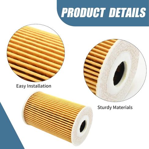 2Pcs HU7008Z Oil Filter, Replaces HU7008Z in Saudi Arabia