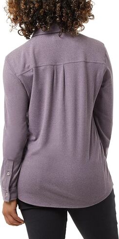 32 Degrees Ladies' Soft Fleece Button-Up Shirt – Warm, Stylish, and Perfect for Everyday Wear in Saudi Arabia