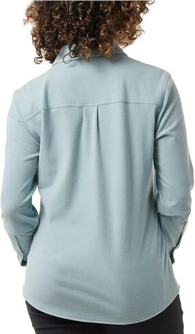 32 Degrees Ladies' Soft Fleece Button-Up Shirt – Warm, Stylish, and Perfect for Everyday Wear in Kuwait