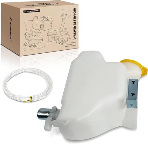 A-Premium Windshield Washer Reservoir Compatible with Select Jeep Models - TJ Series Wrangler 1997-2002, with (Washer Pump/Cap/Hose) - Replace# 4874394, 12318501 in Saudi Arabia