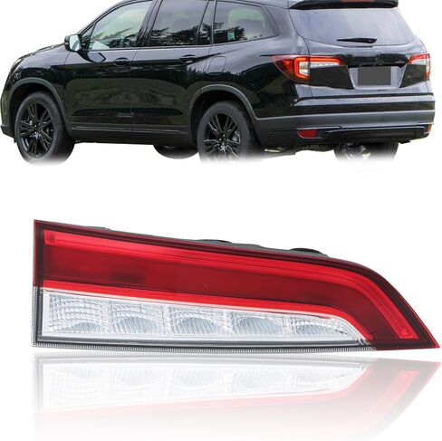 Left Inner Tail Light Replacement for Honda Pilot 2019-2022 Brake Lamp Driver Side 34155-TG7-A11 in Saudi Arabia