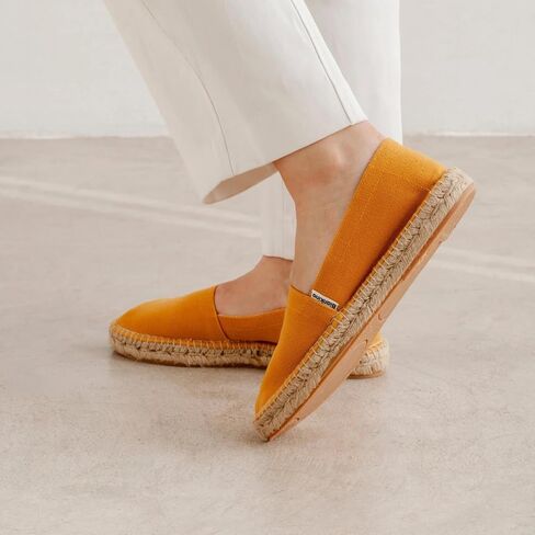 Mila Espadrille Flats: Sustainable, Vegan, Classic Style. Made in Spain in Kuwait