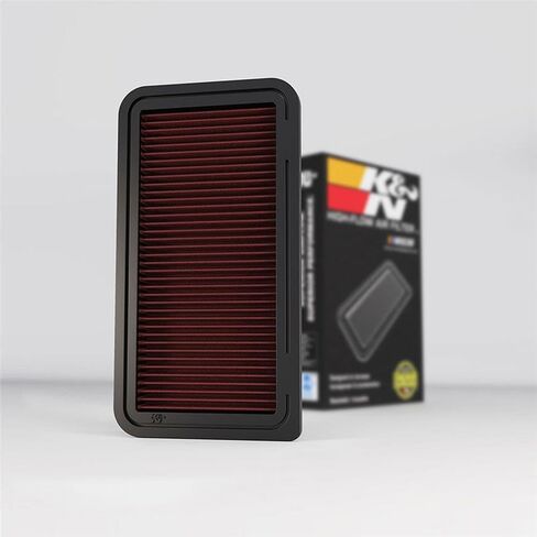 K&N High-Flow Original Lifetime Engine Air Filter: Increase Power: Premium, Washable: Compatible with 2005-2015 Mazda: MX-5, 33-2335 in Saudi Arabia