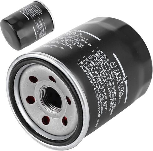 Outboard Oil Filter, Black Motorcycle Oil Filter 16510-96J00 Four Stroke Engine Oil Filter Motor Accessory Replacement Part Fit for DF70A DF80A AND DF90A, Black in Saudi Arabia