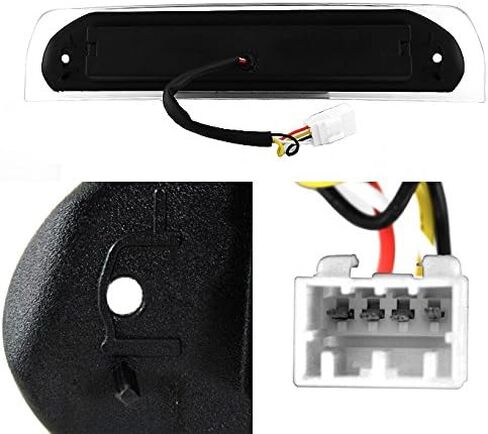 Akkon - ل Dodge 2007-2008 RAM 1500 | 07-09 2500/3500 شاحنة سوداء مصابيح ذيل LED + مصابيح الفرامل 3rd 3rd in Saudi Arabia