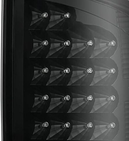 Akkon - ل Dodge 2007-2008 RAM 1500 | 07-09 2500/3500 شاحنة سوداء مصابيح ذيل LED + مصابيح الفرامل 3rd 3rd in Saudi Arabia