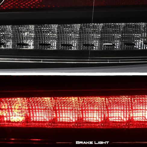 AKKON - For 2015-2021 Subaru WRX/WRX STI C-Shape LED Sequential Signal Black Projector Headlight + FULL LED Tail Brake Light in Saudi Arabia