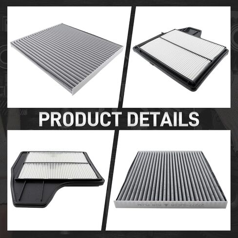 Cabin Air Filter & Engine Air Filter متوافق مع Nissan Altima 2.5L 2013 2014 2015 2015 2017 2018 Car Air Filter Automotive 16546-3TA0A 27277-3JC1A FA6297 FC48162 AF5220 CA11450 A5220 in Saudi Arabia