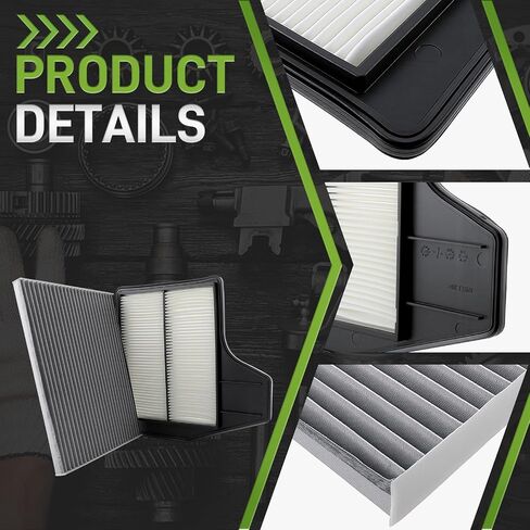 Cabin Air Filter & Engine Air Filter متوافق مع Nissan Altima 2.5L 2013 2014 2015 2015 2017 2018 Car Air Filter Automotive 16546-3TA0A 27277-3JC1A FA6297 FC48162 AF5220 CA11450 A5220 in Saudi Arabia