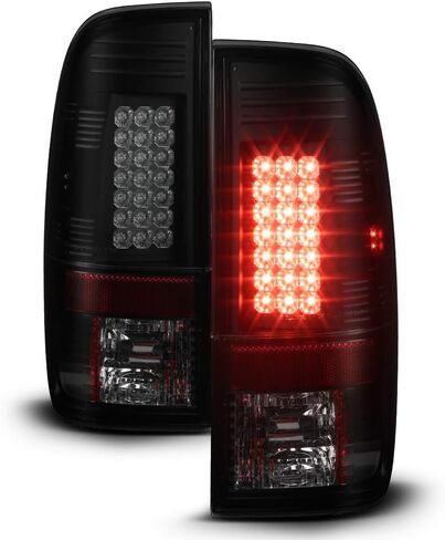 Acanii - للفترة 2008-2016 Ford F250 F350 F450 Superduty Black Housing Smoke Lens LED LED LIDER LAMPS DRIVER in Saudi Arabia
