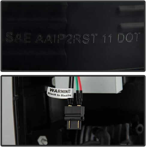 Acanii - للفترة 2008-2016 Ford F250 F350 F450 Superduty Black Housing Smoke Lens LED LED LIDER LAMPS DRIVER in Saudi Arabia