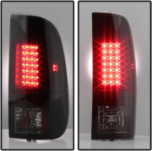 Acanii - للفترة 2008-2016 Ford F250 F350 F450 Superduty Black Housing Smoke Lens LED LED LIDER LAMPS DRIVER in Saudi Arabia