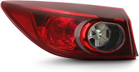 Acanii-لعام 2014-2018 Mazda 3 Sedan نموذج الخلف الخلف الخلف المصباح الخلفي. in Saudi Arabia