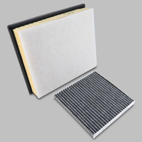 Engine & Cabin Air Filter Set for Toyota Tacoma V6-3.5L (2016 2017 2018 2019 2022 2021 2022 2023). Replace 17801-0P100, 87139-YZZ09 in Saudi Arabia