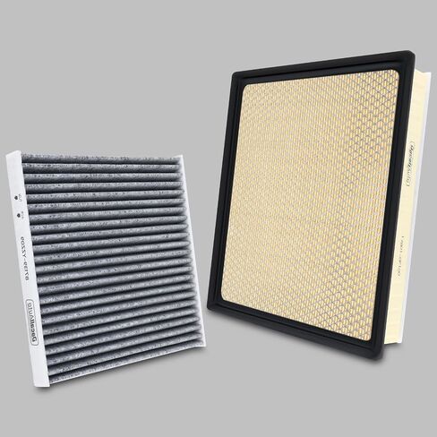 Engine & Cabin Air Filter Set for Toyota Tacoma V6-3.5L (2016 2017 2018 2019 2022 2021 2022 2023). Replace 17801-0P100, 87139-YZZ09 in Saudi Arabia