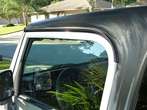 DIY Automotive Side Window Rain Guter Gutter Diflector Kit in Kuwait