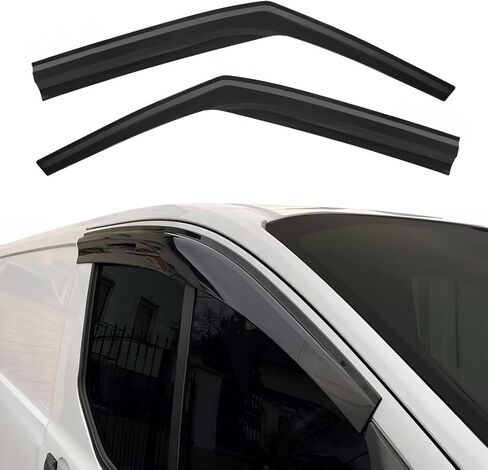 Omac Window Visor Vent Vent Rain Deflector for Dodge Sprinter 2003-2006 Smoke 2 PCS in Kuwait