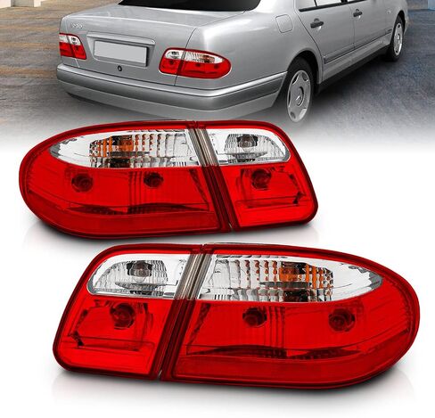 Amerilite Laillights G2 Red/Clear (W/O LED) لفئة Mercedes Benze W210 - جانب الركاب والسائق in Saudi Arabia