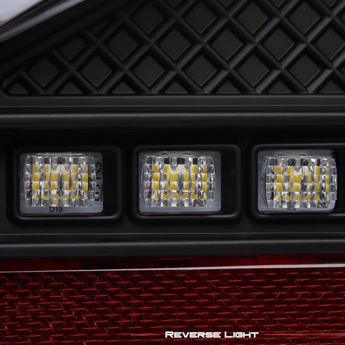 AKKON - Fit 2005-2021 Nissan Frontier 05-21 [Full LED] Tail Lights Rear Brake Clear Light Bar w/Greeting Animation Show Black Lens Lamp Pair Replacement in Saudi Arabia