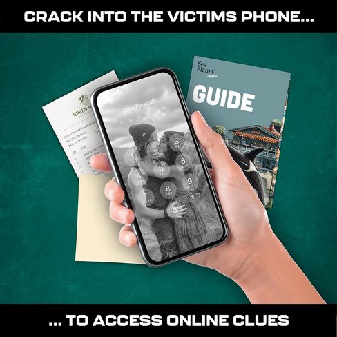 MMC Death at Area 51 – Thrilling Murder Mystery Games for Adults in a Classified Military Base – 47 Evidence Pieces, 150 Min Gameplay (3.5/5 Difficulty) – Cold Case Files Game for 1-10 Players in Saudi Arabia