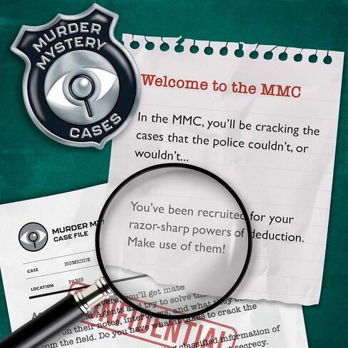 MMC Death at Area 51 – Thrilling Murder Mystery Games for Adults in a Classified Military Base – 47 Evidence Pieces, 150 Min Gameplay (3.5/5 Difficulty) – Cold Case Files Game for 1-10 Players in Saudi Arabia
