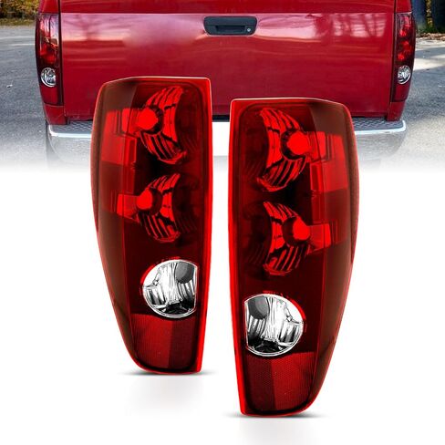AmeriLite Red Replacement Brake Tail Lights Set For 2004-2012 Chevy Colorado/GMC Canyon - Passenger and Driver Side in Saudi Arabia