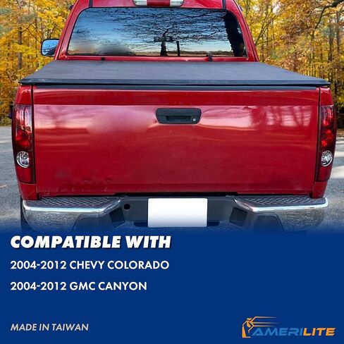 AmeriLite Red Replacement Brake Tail Lights Set For 2004-2012 Chevy Colorado/GMC Canyon - Passenger and Driver Side in Saudi Arabia
