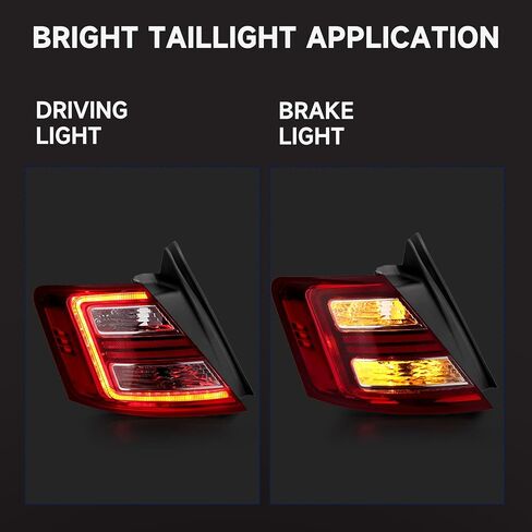 Tail Light Compatible with 2013 2014 2015 2016 2017 2018 2019 Ford Taurus Outer Rear Lamp Taillight Replace FO2804108 DG1Z13405AA Left Driver Side in Saudi Arabia