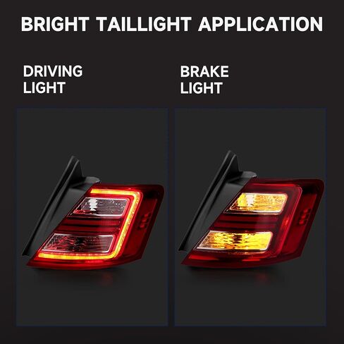 Tail Light متوافق مع 2013 2014 2015 2015 2017 2018 2019 Ford Taurus الخارجي المصباح الخلفي الخلفي استبدال FO2804108 DG1Z13405AA جانب السائق الأيسر in Saudi Arabia