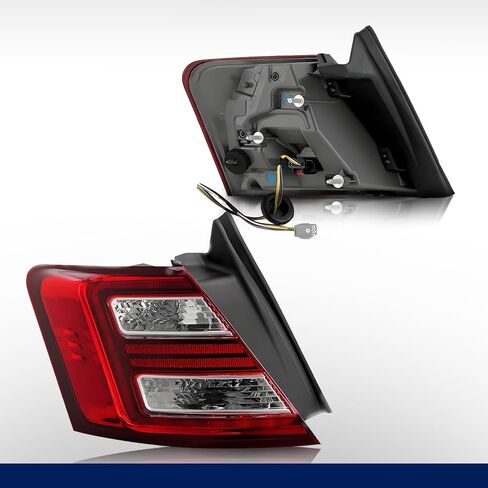 Tail Light متوافق مع 2013 2014 2015 2015 2017 2018 2019 Ford Taurus الخارجي المصباح الخلفي الخلفي استبدال FO2804108 DG1Z13405AA جانب السائق الأيسر in Saudi Arabia