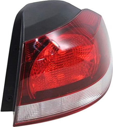 Garage-Pro Tail Light متوافق مع 2010-2014 Volkswagen GTI ، يناسب 2010-2014 فولكس واجن جولف ، يناسب 22-2013 فولكس واجن غولف ر. in Saudi Arabia