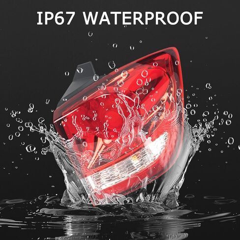 KARPAL Left Driver Side Tail Light Compatible With 2009-2018 Dodge Ram 1500 2500 3500 w/Bulb, Replaces CH2818124 55277415AF in Saudi Arabia