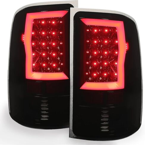 HECASA LED LID LIGHT زوج متوافق مع 2007-2014 GMC Sierra 1500 2500HD 3500HD شاحنة بيك آب LED أنبوب شريط خلفي خلفي المصابيح الخلفية اليسار واليمين in Saudi Arabia