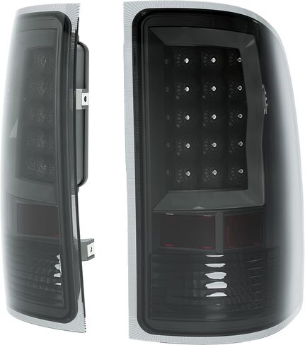 HECASA LED LID LIGHT زوج متوافق مع 2007-2014 GMC Sierra 1500 2500HD 3500HD شاحنة بيك آب LED أنبوب شريط خلفي خلفي المصابيح الخلفية اليسار واليمين in Saudi Arabia