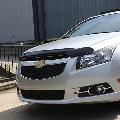 Auto Ventshade [AVS] Carflector Hood Shield / Protector | يناسب 2014 - 2018 تويوتا كورولا | Deflector متوسطة الملف الشخصي - 1 جهاز كمبيوتر. ، الدخان الظلام | 20057 in Saudi Arabia