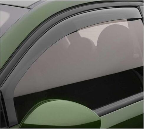 Omac Window Visor Vent Vent Deflector for Ram Promaster City 2015-2022 Black Smoke 2 PCS in Kuwait