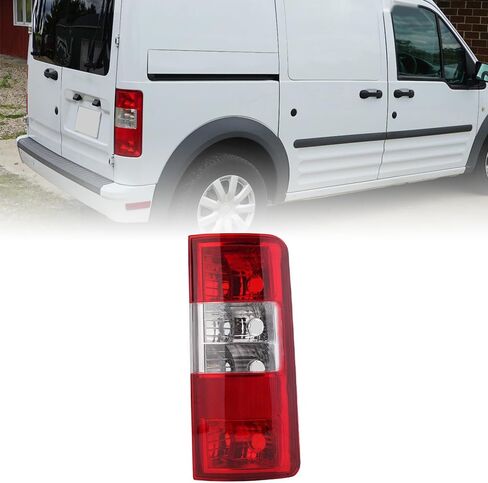 2PCS Halogen Tail Light Fit For Ford Transit Connect 2010 2011 2012 2013 Rear Brake Lamp Without Bulbs Left & Right Side in Saudi Arabia