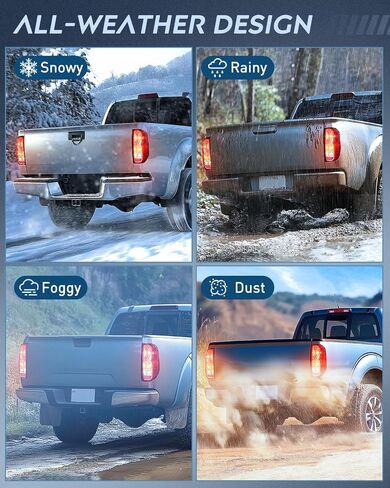 Nilight Taillight Assembly متوافق مع 2005 2006 2007 2008 2009 2010 2012 2013 2014 2015 2015 2017 2018 2019 2020 2021 Nissan Frontier و 2009-2012 Suzuki Equator Tail Light Side Left Side in Saudi Arabia