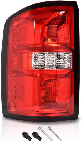 Pit66 Lens Lens Left Left Lights W/O لمصابيح متوافقة مع GMC Sierra 1500 2014-2018/FIT GMC Sierra 2500 HD 2015-2019/FIT GMC SIERA 3500 HD 2015-2019 مجموعة مصباح الضوء الخلفي in Saudi Arabia