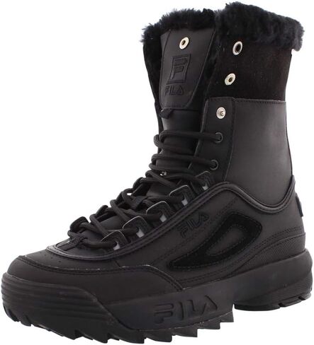 Fila Disruptor Shearling Boots - Beige 2060 - Womens - 8 in Kuwait