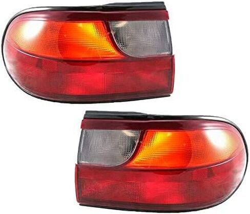 Outer Tail Light Assembly - Set of 2 - Compatible with 1997-2003 Chevy Malibu in Saudi Arabia