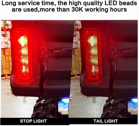 UTV Brake Tail Lights LED Taillights Compatible with Pioneer 520 700 1000 2014-2024,Replace OEM 33700-HL3-A01(2PCS) in Saudi Arabia
