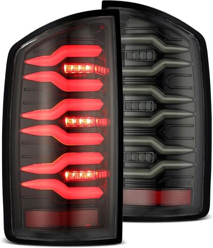 Alpharex For 07-09 Ram LUXX-Series LED Tail Lights Alpha-Black in Kuwait