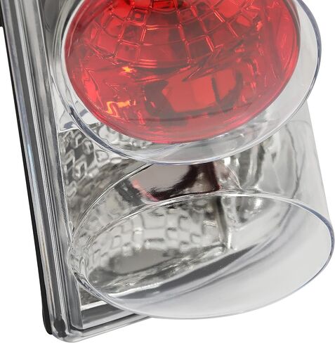 أضواء ذيل Kuafu متوافقة مع 1996-2002 Chevy Express/GMC Savana 1500 2500 3500 Laillights Driver Side (Housing Black and Clear Clear) in Saudi Arabia