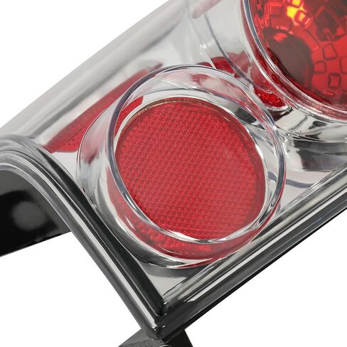 أضواء ذيل Kuafu متوافقة مع 1996-2002 Chevy Express/GMC Savana 1500 2500 3500 Laillights Driver Side (Housing Black and Clear Clear) in Saudi Arabia