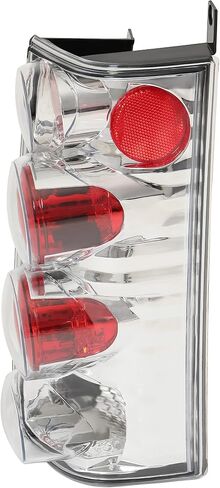 أضواء ذيل Kuafu متوافقة مع 1996-2002 Chevy Express/GMC Savana 1500 2500 3500 Laillights Driver Side (Housing Black and Clear Clear) in Saudi Arabia