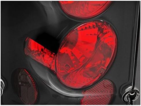 Tail Brake Lights Lamps Black Compatible with 1995-2006 Ford Econoline Van E-Series / 2000-2006 Excursion in Kuwait